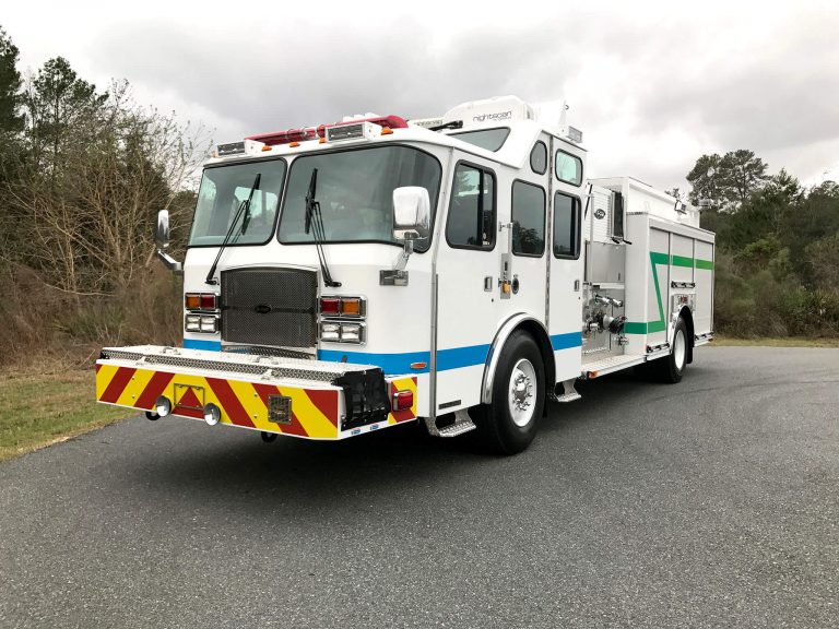 REV GROUP Fire Division E-ONE Provides Saudi Aramco Two Custom Municipal Pumpers